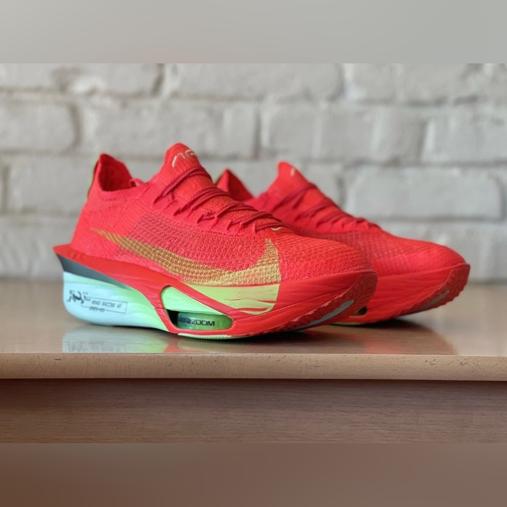 Nike Air ZoomX 🔥 Alphafly Next% 3 Bright Crimson Shoes FD8315-600 6 6.5 7 NEW - Picture 12 of 16